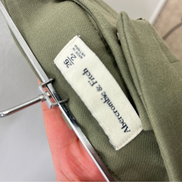 Abercrombie & Fitch Sloane Tailored Wide Leg Pant size 2/26 R - Picture 6 of 11